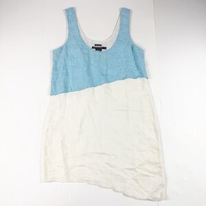 Island Company Light Blue Linen Dress